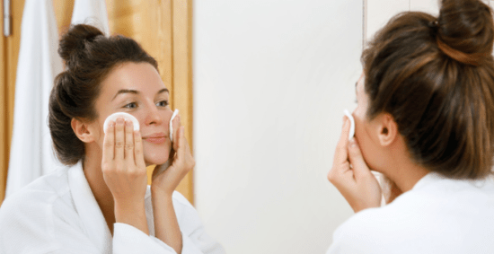preparación facial para el rejuvenecimiento fraccional de la piel